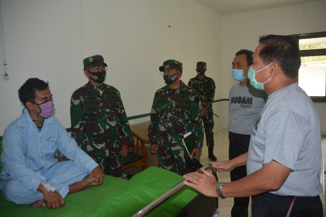 Pangdam IM Kerumah Sakit Kesdam IM