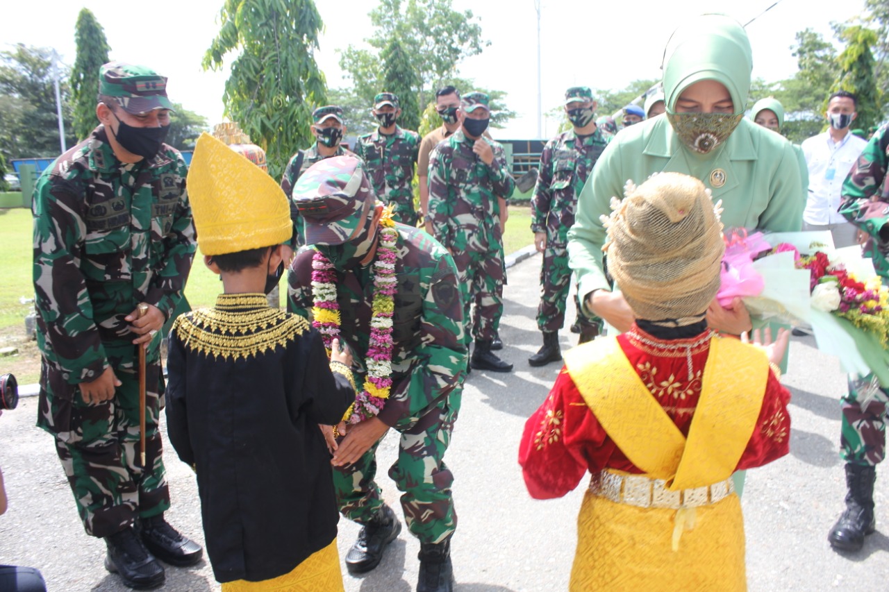 Pangdam Iskandar Muda Kunker ke Jajaran Korem 012/TU