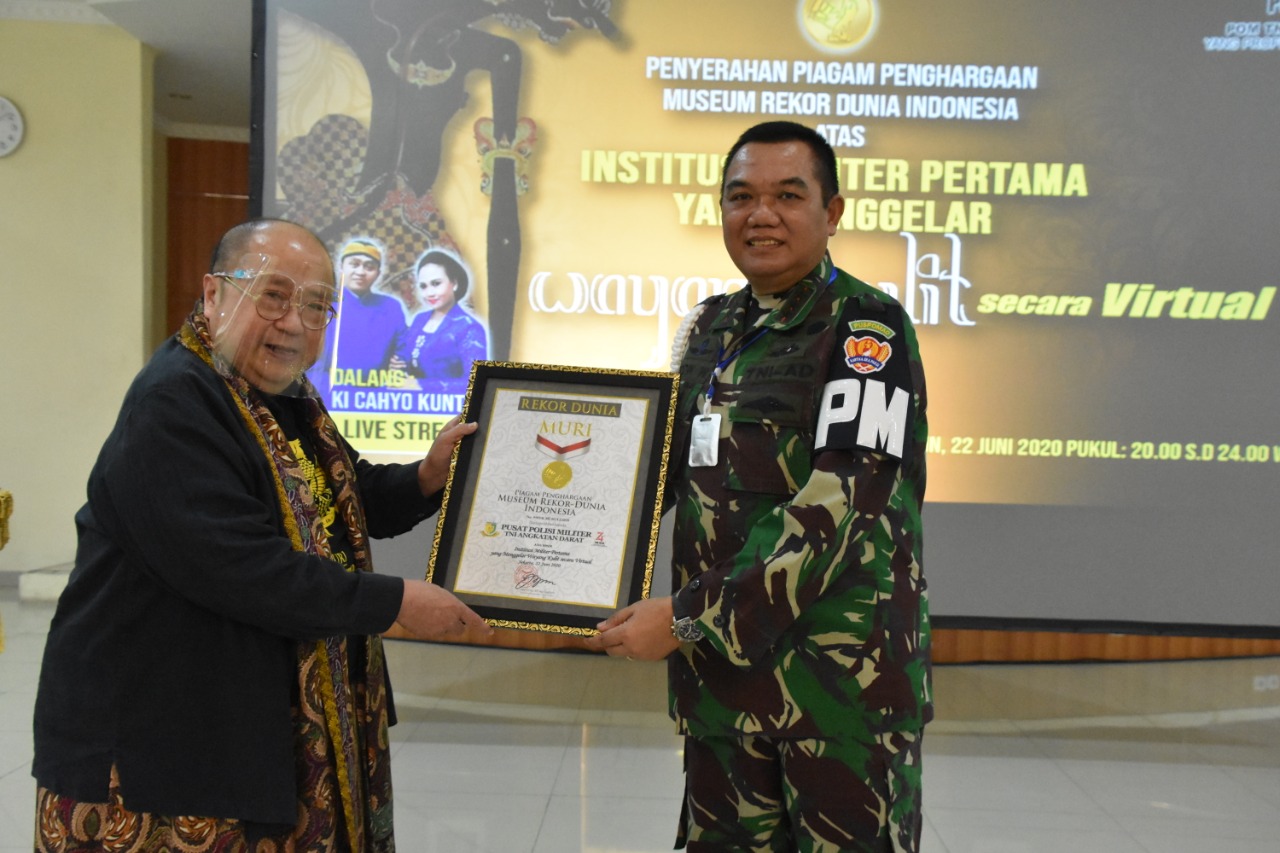 Rekor Dunia Muri Hadiah Terbesar Di HUT ke 74 POM TNI AD