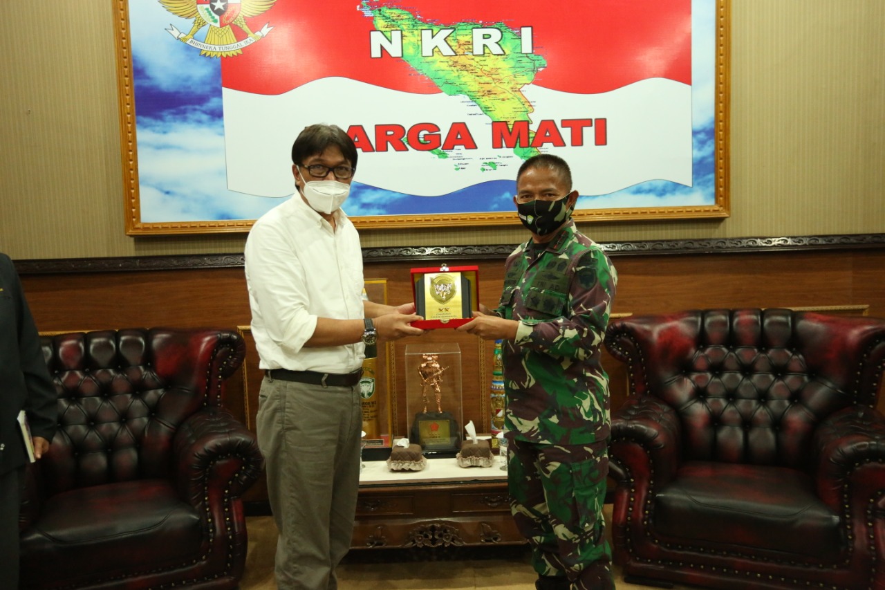 Pangdam IM Terima Audiensi Rektor Unsyiah