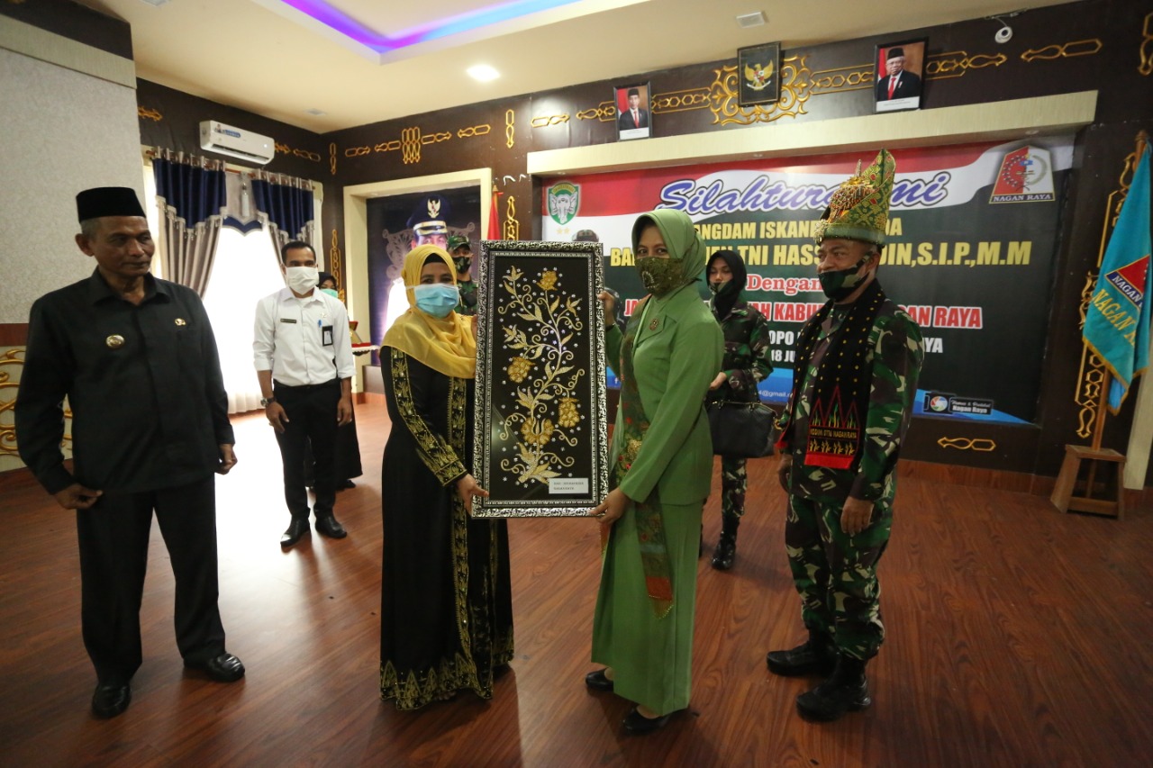 Pangdam Iskandar Muda Silaturahmi ke Pendopo Bupati Nagan Raya