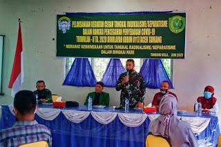 Kodim 0117/Atam Gelar Komsos Cegah Tangkal Radikalisme dan Separatisme