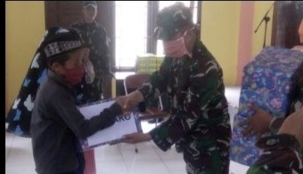 Jalin Keharmonisan, Koramil Danau Paris Aceh Singkil Gelar Komsos dengan Kommas
