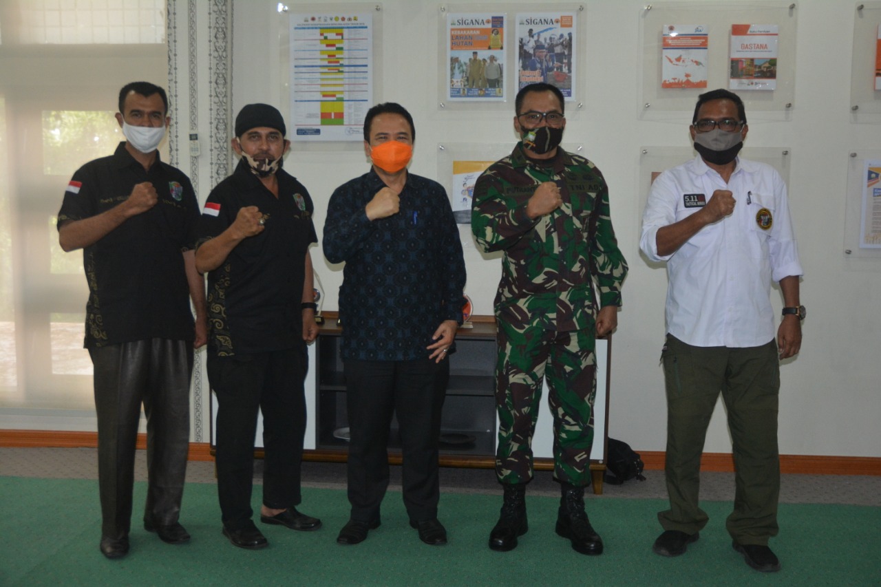 ketua Perbakad Aceh Audensi Dengan Kepala Pelaksana BPBA