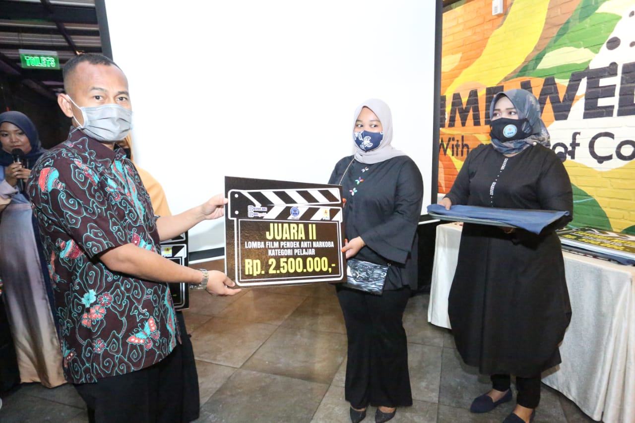 Kepala Penerangan Kodam IM  Hadiri Pemilihan Juara Lomba Film Pendek Anti Narkoba