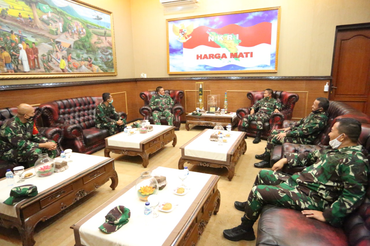 Pangdam IM Terima Kunjungan Tim Jianbang Seskoad