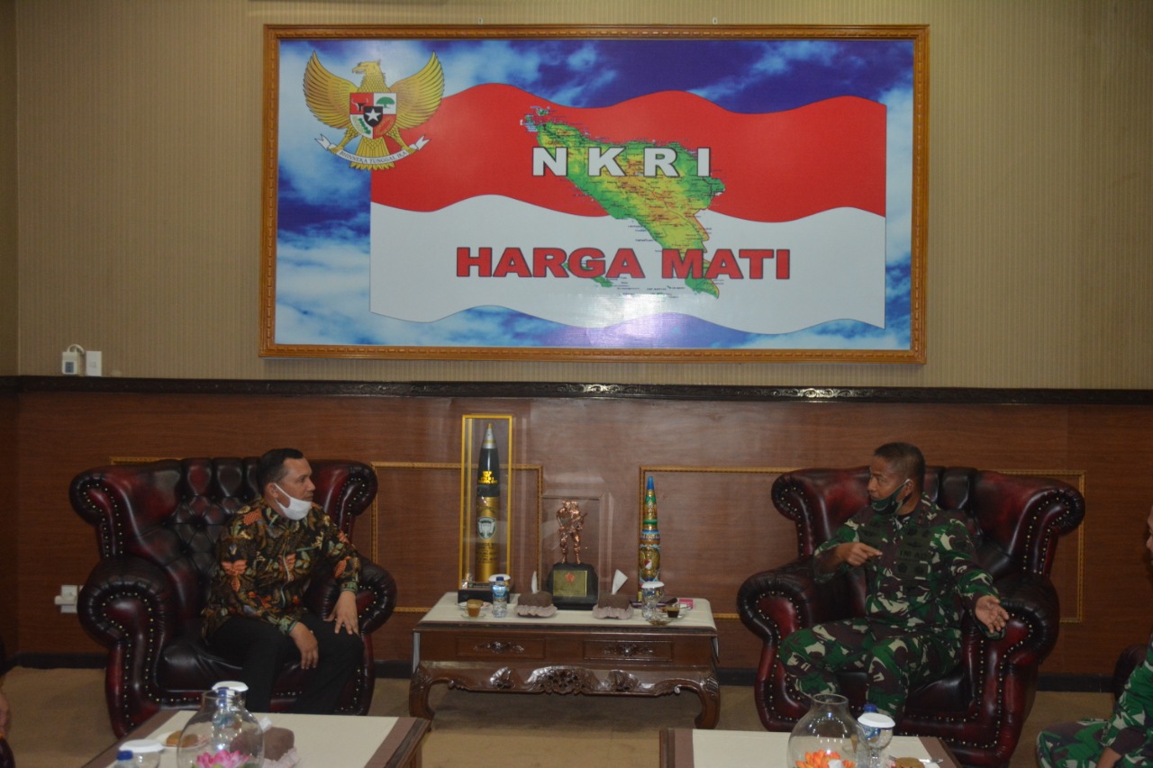 BPN Aceh Audiensi Dengan Pangdam IM