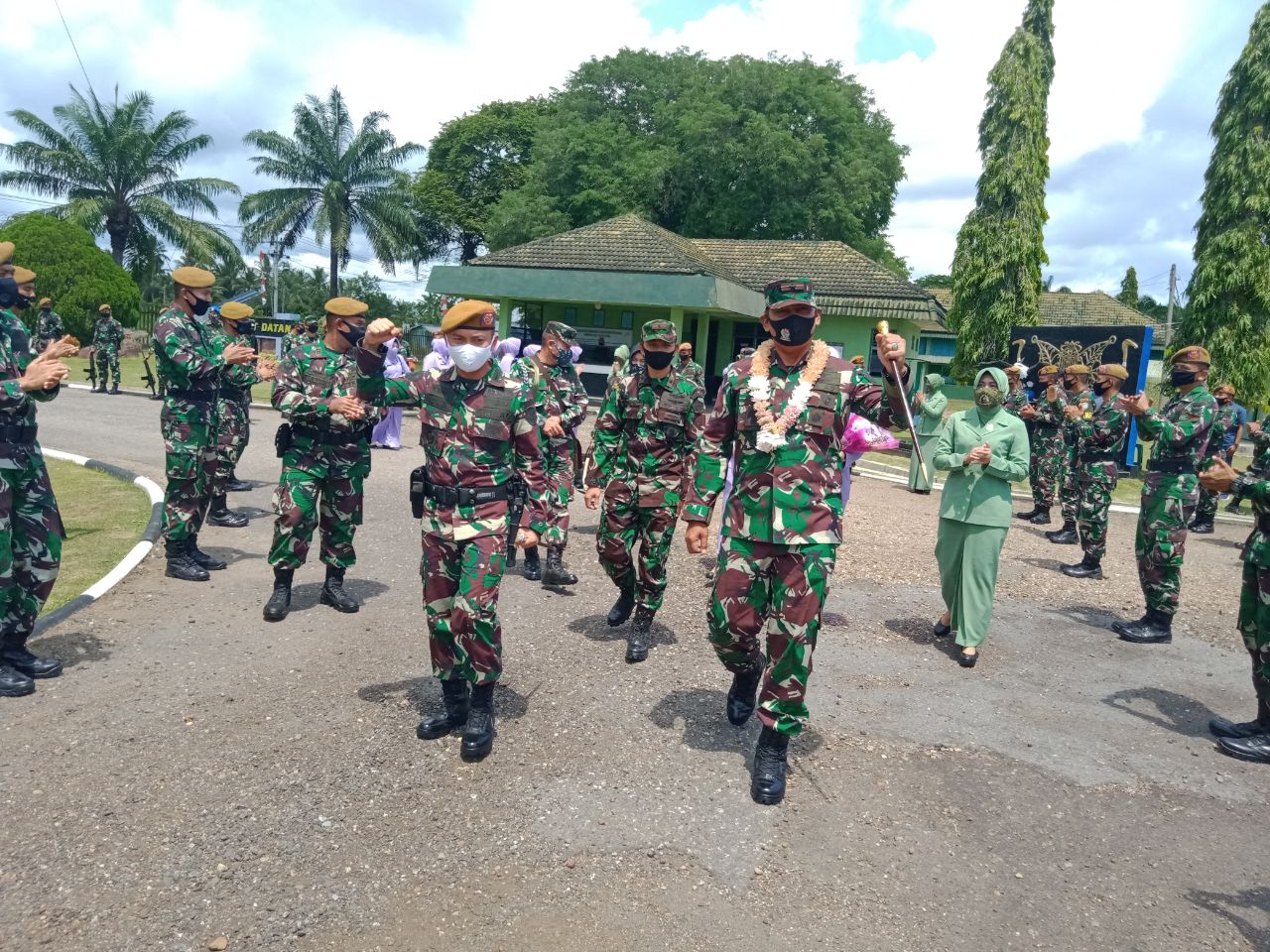 KUNJUNGAN KERJA PANGKOSEK HANUDNAS III KE DETASEMEN ARHANUD-001/CSBY