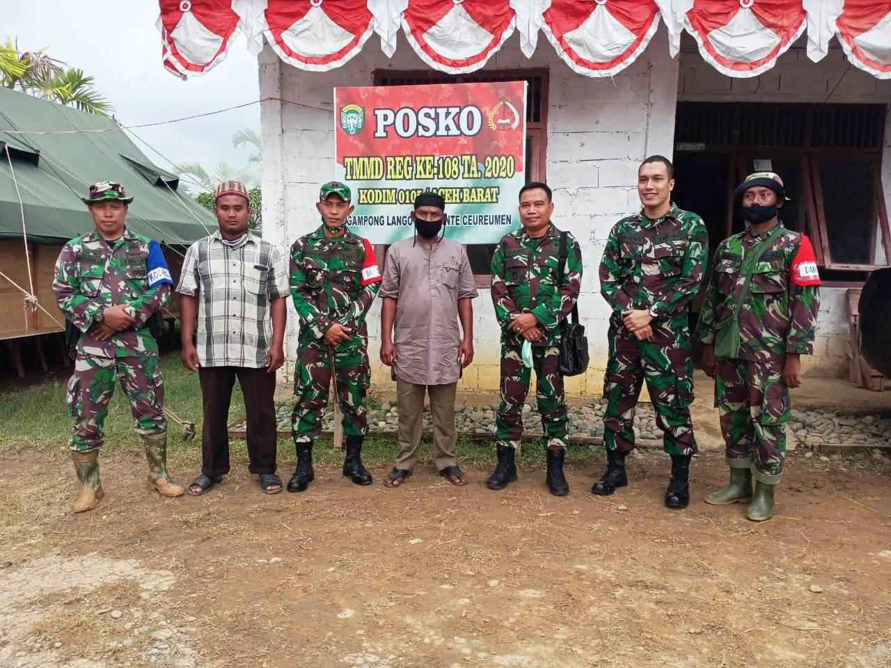 Tim Dispenad Turun ke Lokasi TMMD, Melakukan Peliputan Serta Wawancara Degan Pihak Terkait