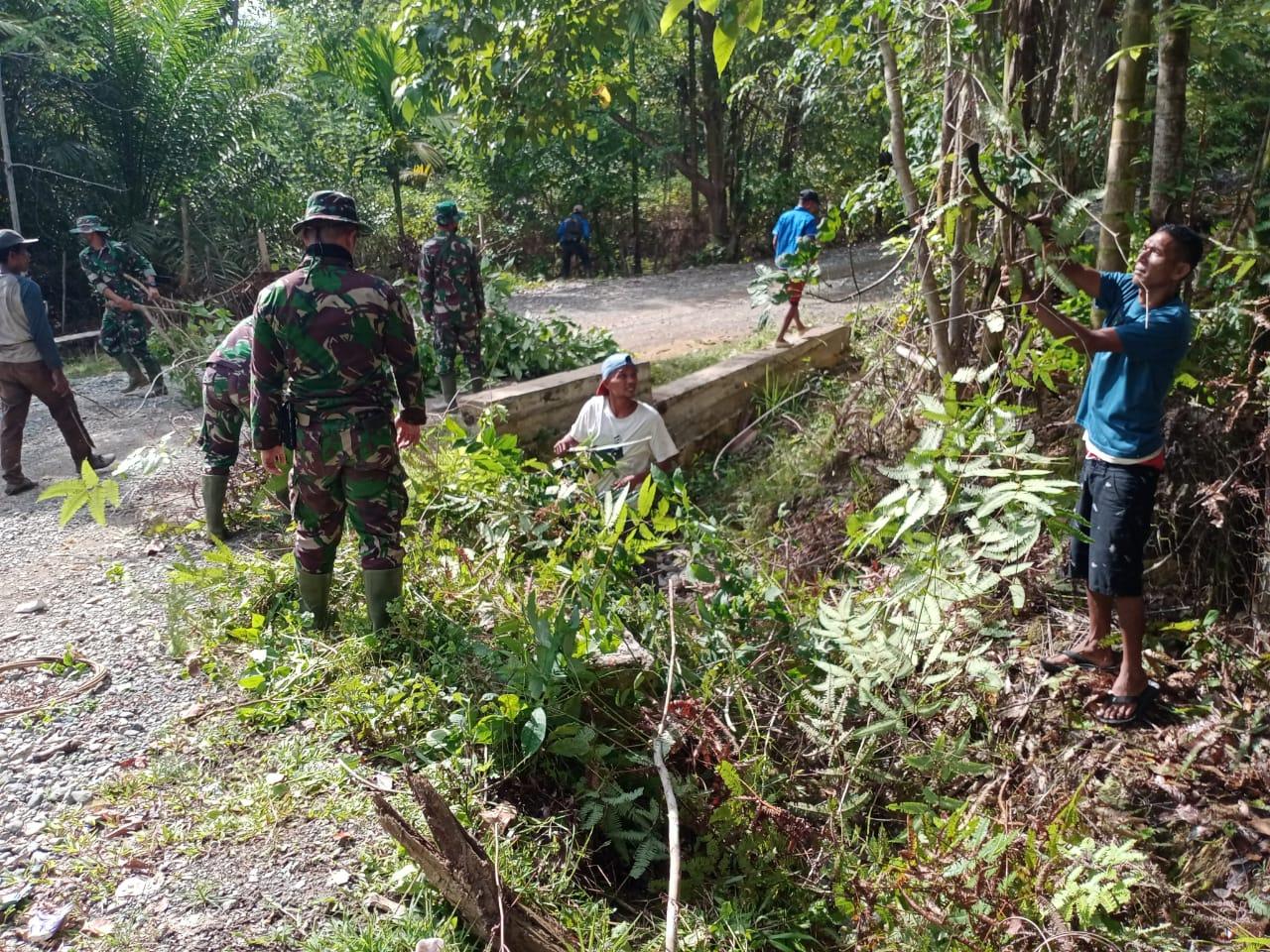 Budaya Gotong-Royong TNI Dan Masyarakat Merupakan Senjata Andalan TMMD