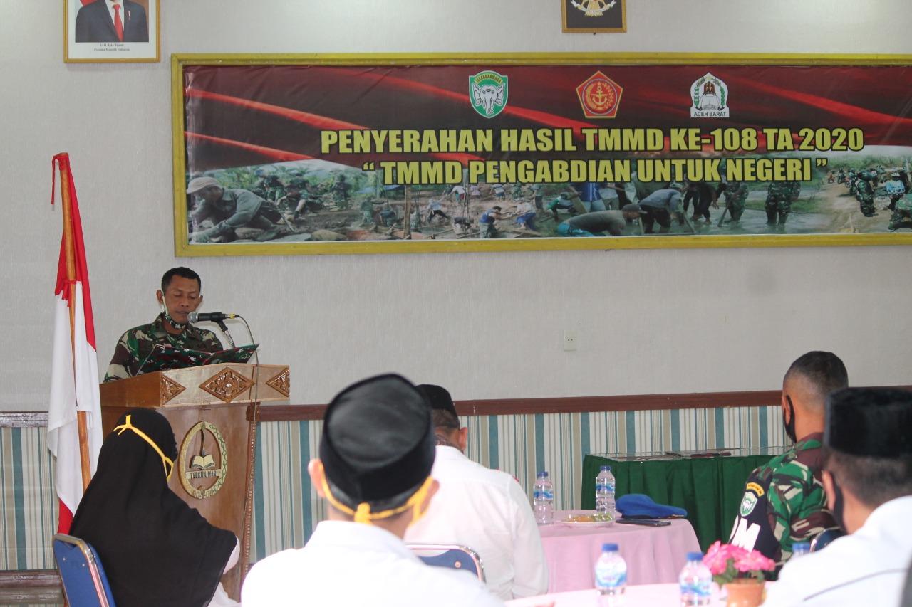 TMMD Ke-108 Kodim 0105/Abar Resmi Ditutup, Warga Diharapkan Menjaga Karya TNI