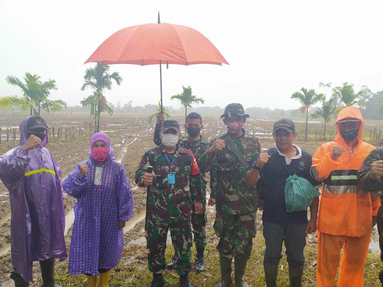 Dandim 0115/Simeulue Tinjau Kembali Lokasi Olah Lahan & Tanam Padi 1000 Hektar di Nasreuhe