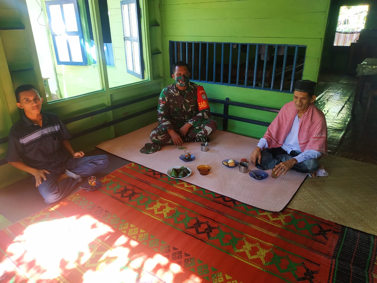 Babinsa dan Tokoh Agama Inginkan Suasana Desa Kondusif