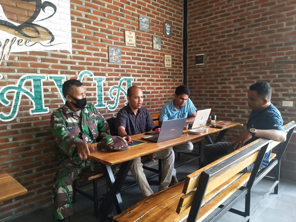 Babinsa Kodim 0102/Pidie Himbau Warga Binaan Patuhi Protokol Kesehatan