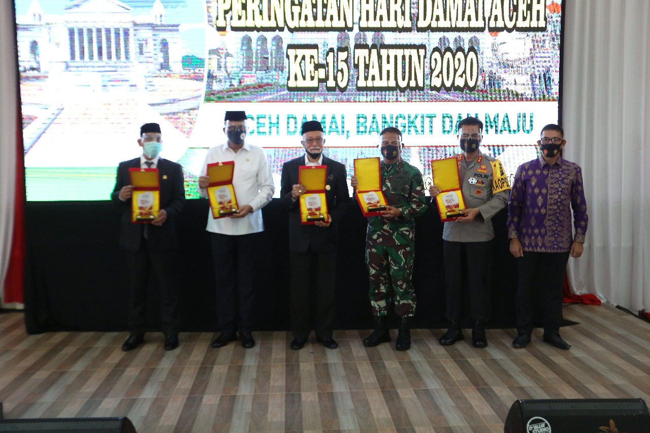 Pangdam IM Menggelar Hari Damai Aceh ke-15 tahun 2020 untuk Membangun Masa Depan Aceh yang Damai, Bangkit & Maju