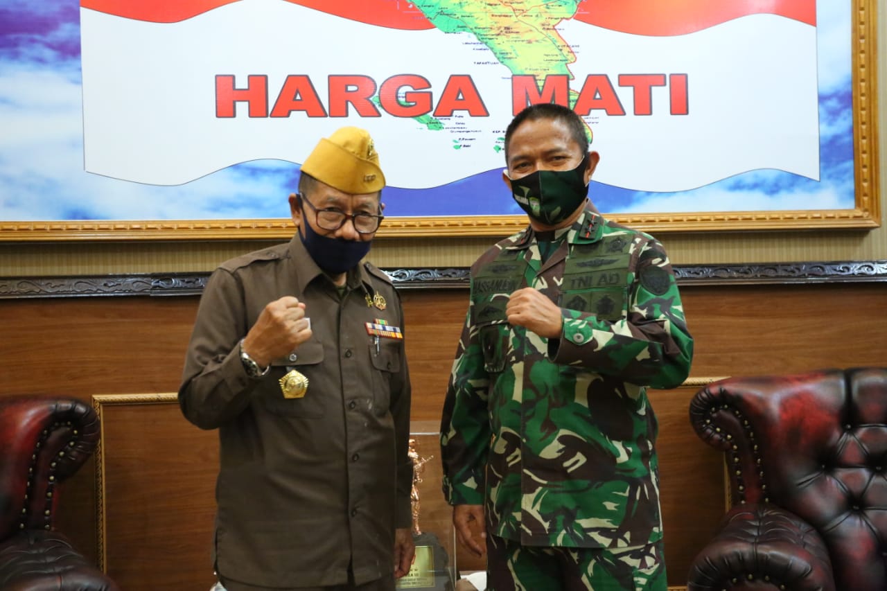 Pangdam IM Terima Audiensi Pengurus LVRI Aceh, Ini yang Dibahas
