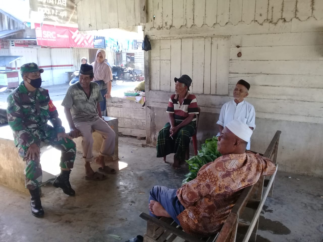 Babinsa Kodim 0102/Pidie Edukasi dan Sosialisasi Covid 19 Tekan Kepanikan Warga Binaan