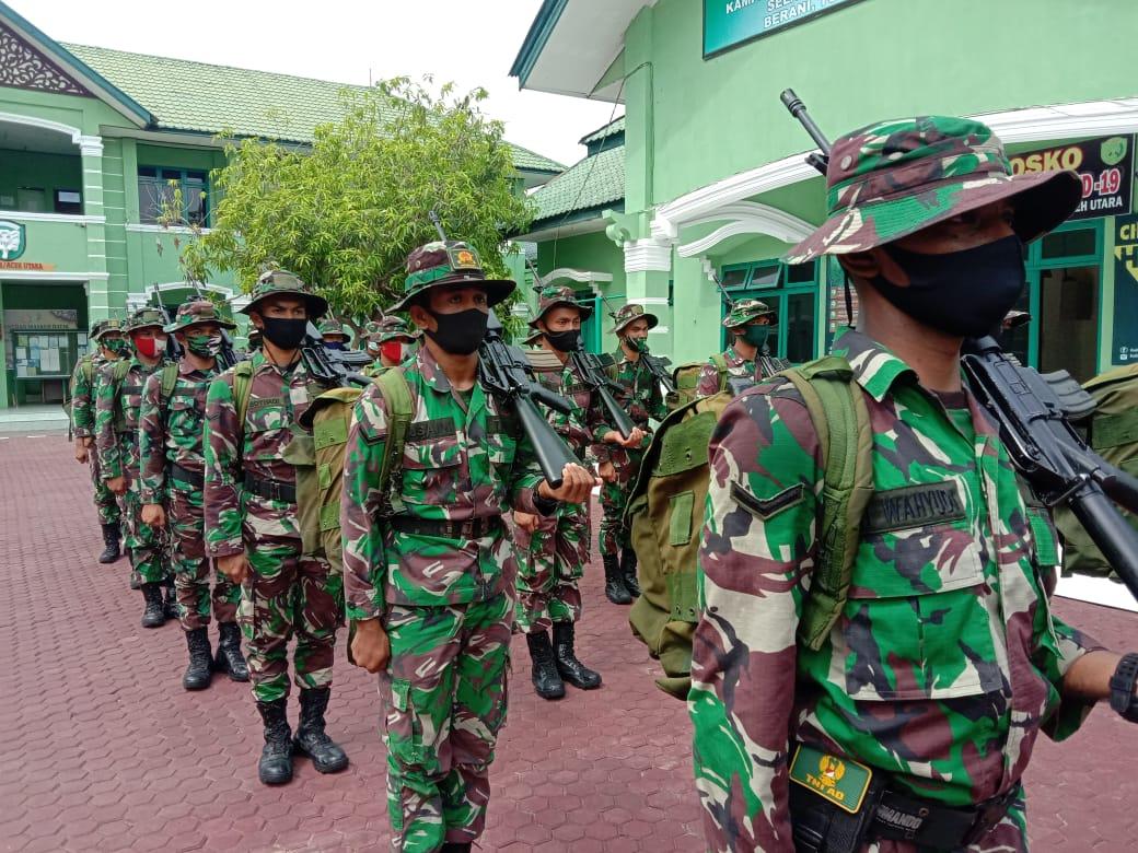 148 Orang Prajurit TNI Putra Daerah Perkuat Kodim Aceh Utara