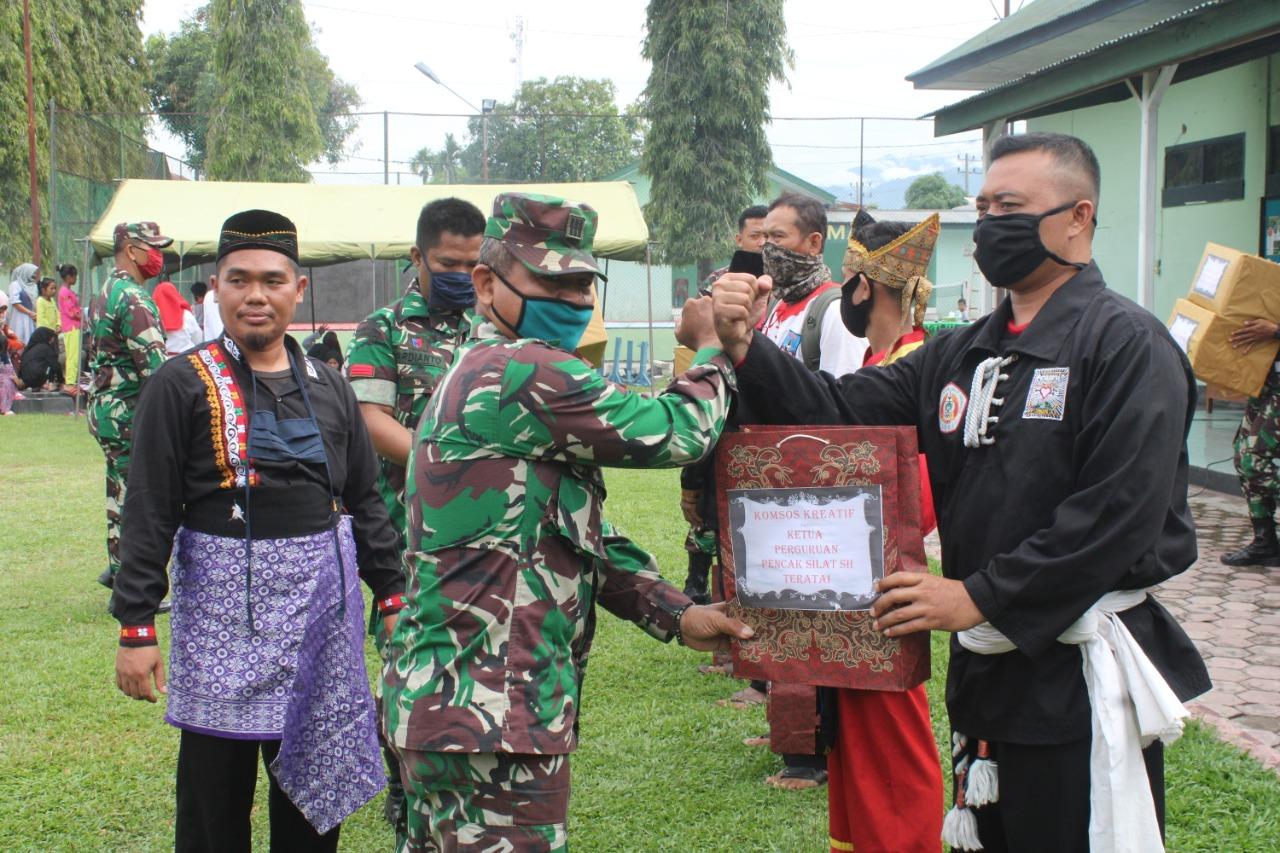 Kodim Agara Motivator Budaya Pencak Silat Muda