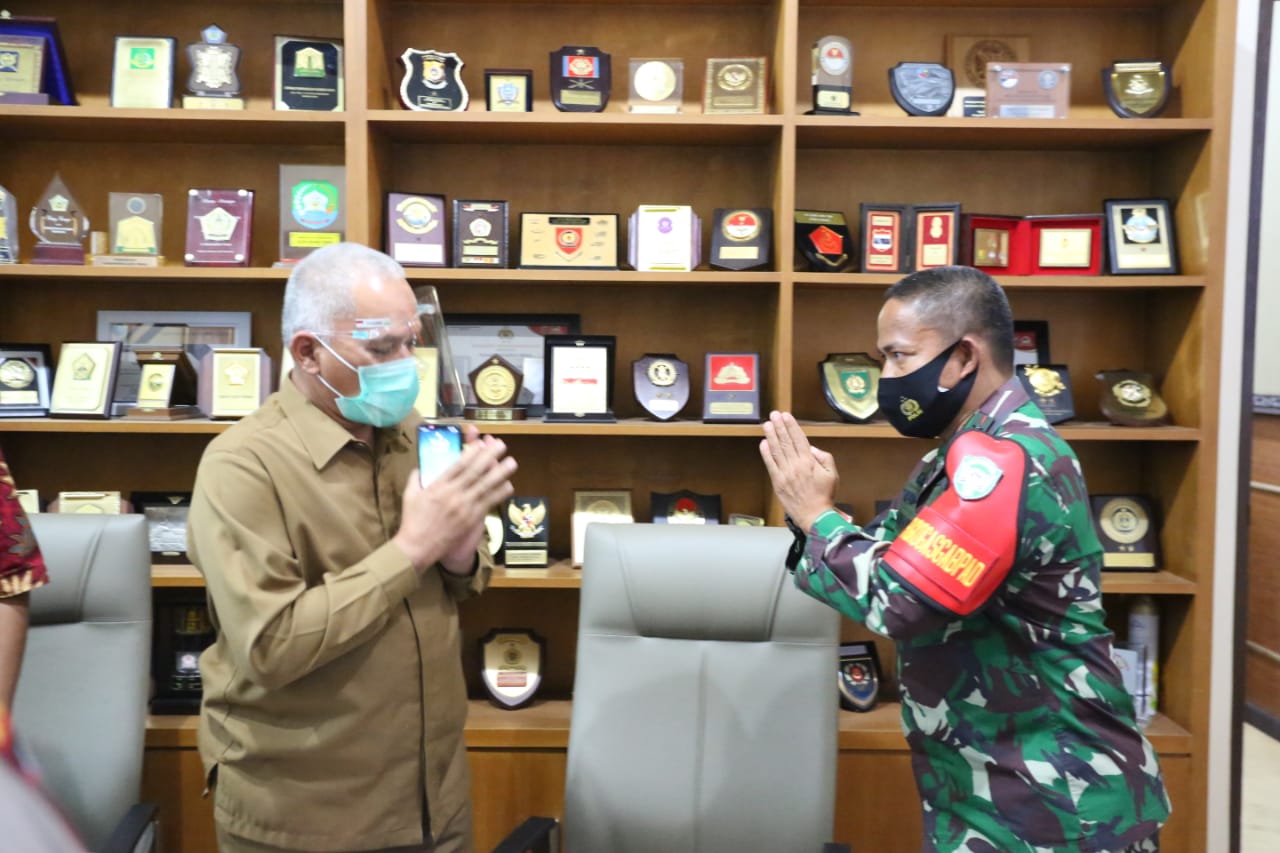 Bahas Penanganan Covid-19 Bersama Unsur Pemda, Pangdam IM Sampaikan Ini