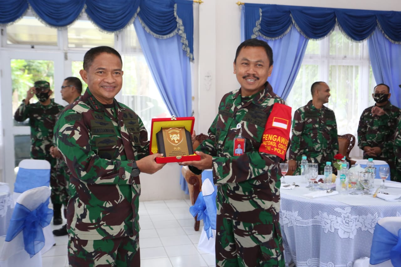 Kunker ke Sabang, Pangdam IM Sambangi Lanud MUS