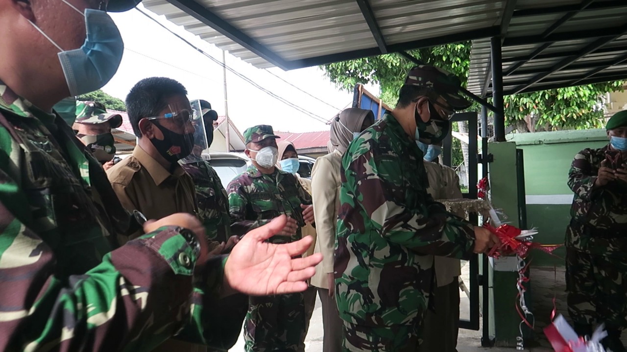 Resmikan LAB PCR Rumkit Kesrem Lhokseumawe, Ini Kata Kakesdam