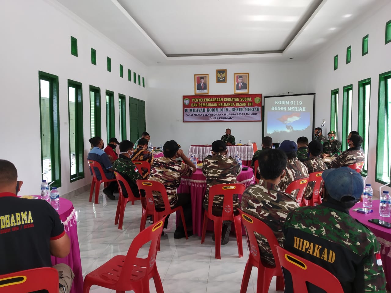 Adakan Komsos, Ini Pesan Kasdim 0119/BM Kepada KBT