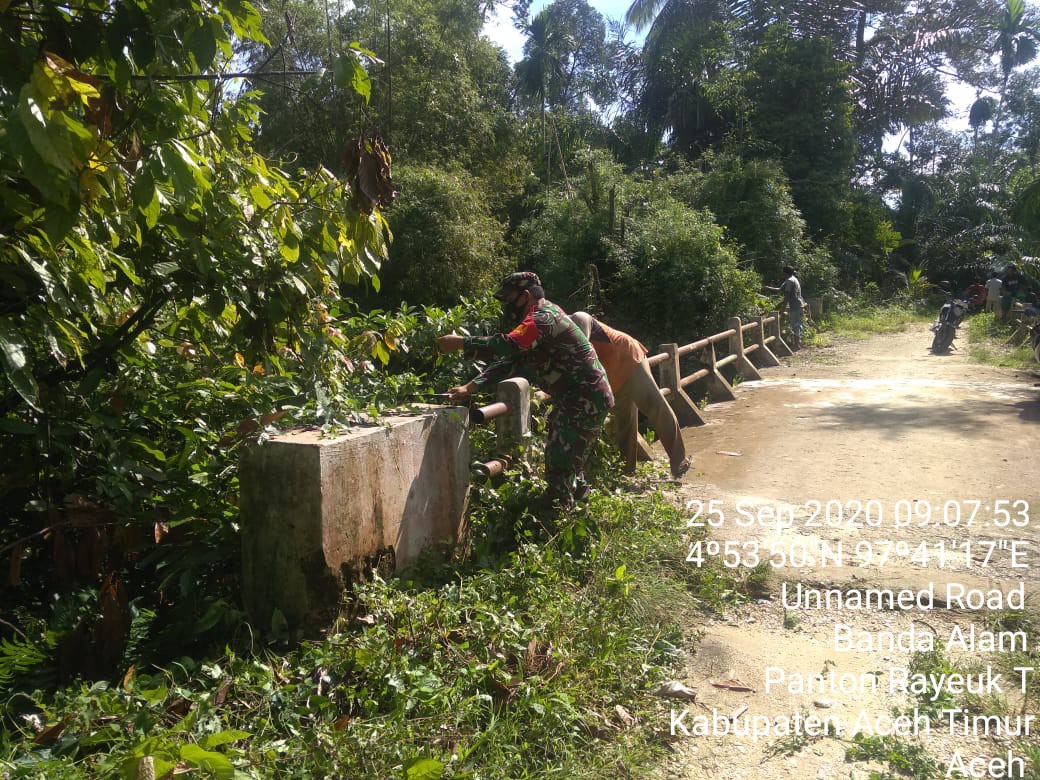 Wujud Bhakti TNI, Babinsa Sebagai Inovator Pembangunan Bagi Masyarakat