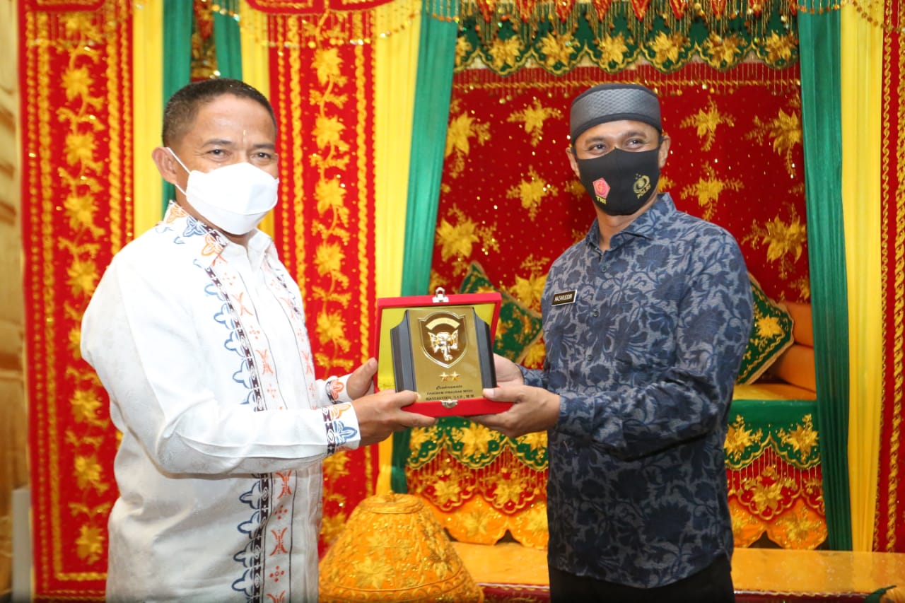 Pangdam IM Jalin Silaturahmi dengan Wali Kota Sabang