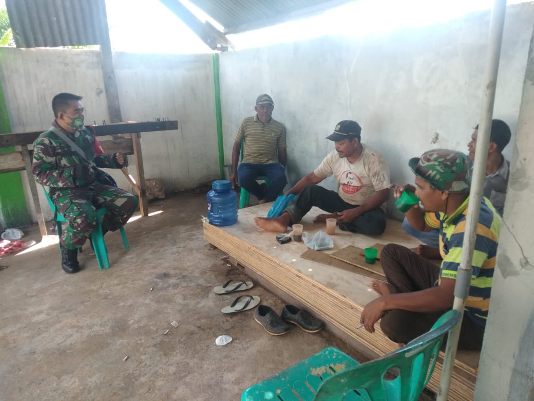 Babinsa Koramil 21/Blang Bintang Gaungkan GEMA