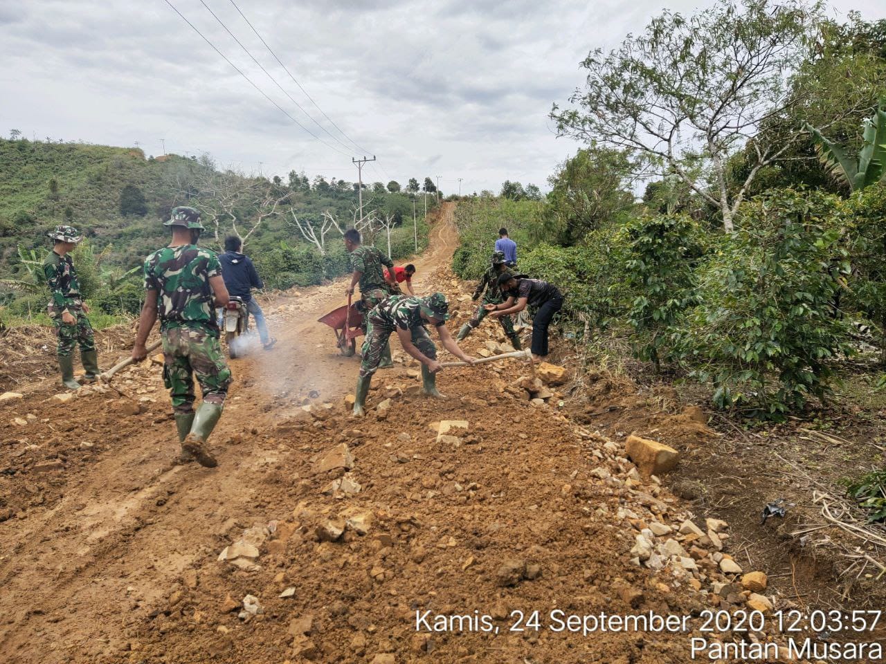 Pelaksanaan TMMD di Aceh Tengah Capaianya Mengembirakan