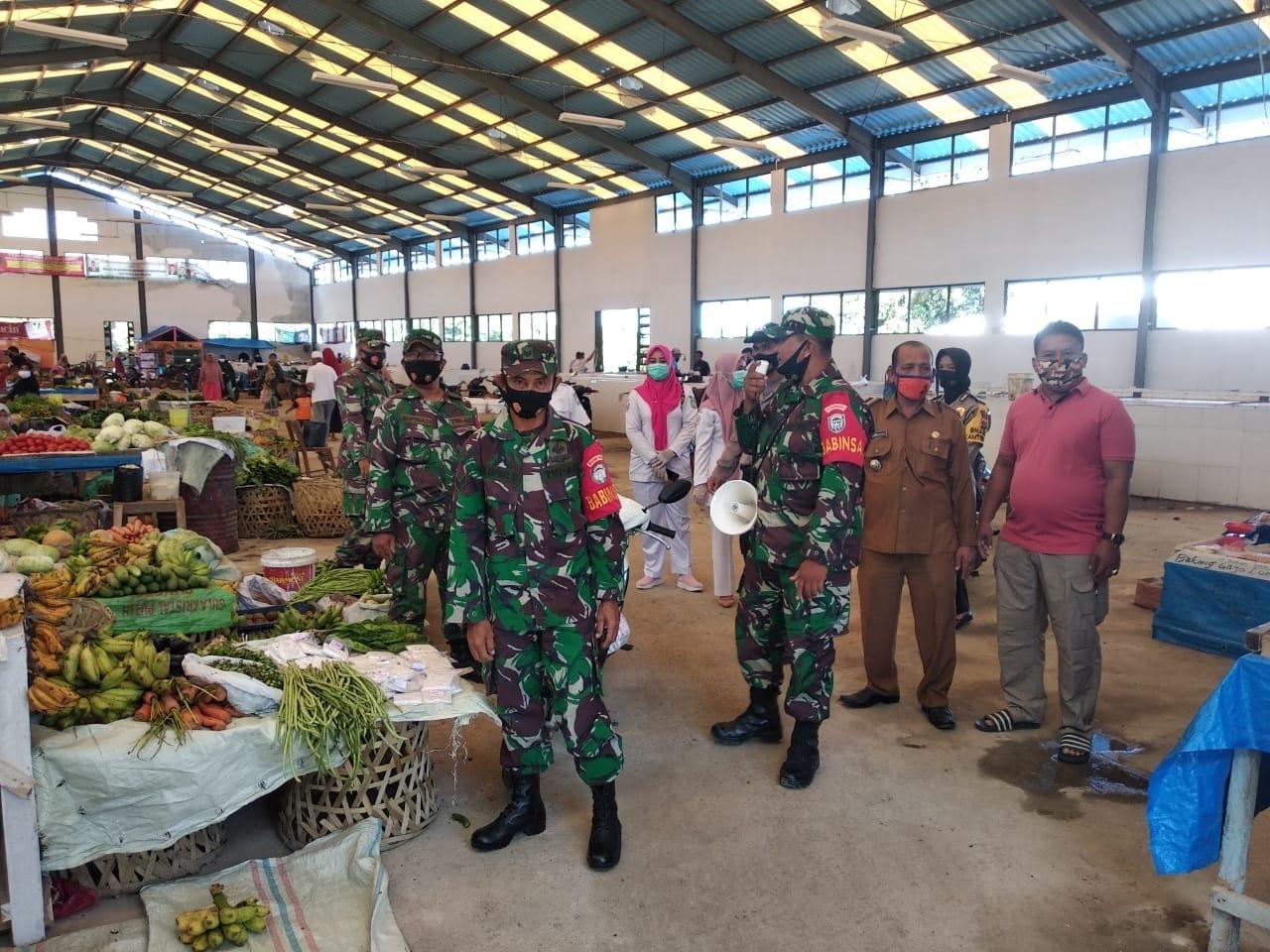 Muspika Terus Melakukan Patroli Gabungan dalam Pendisiplinan Protokol Kesehatan Covid 19