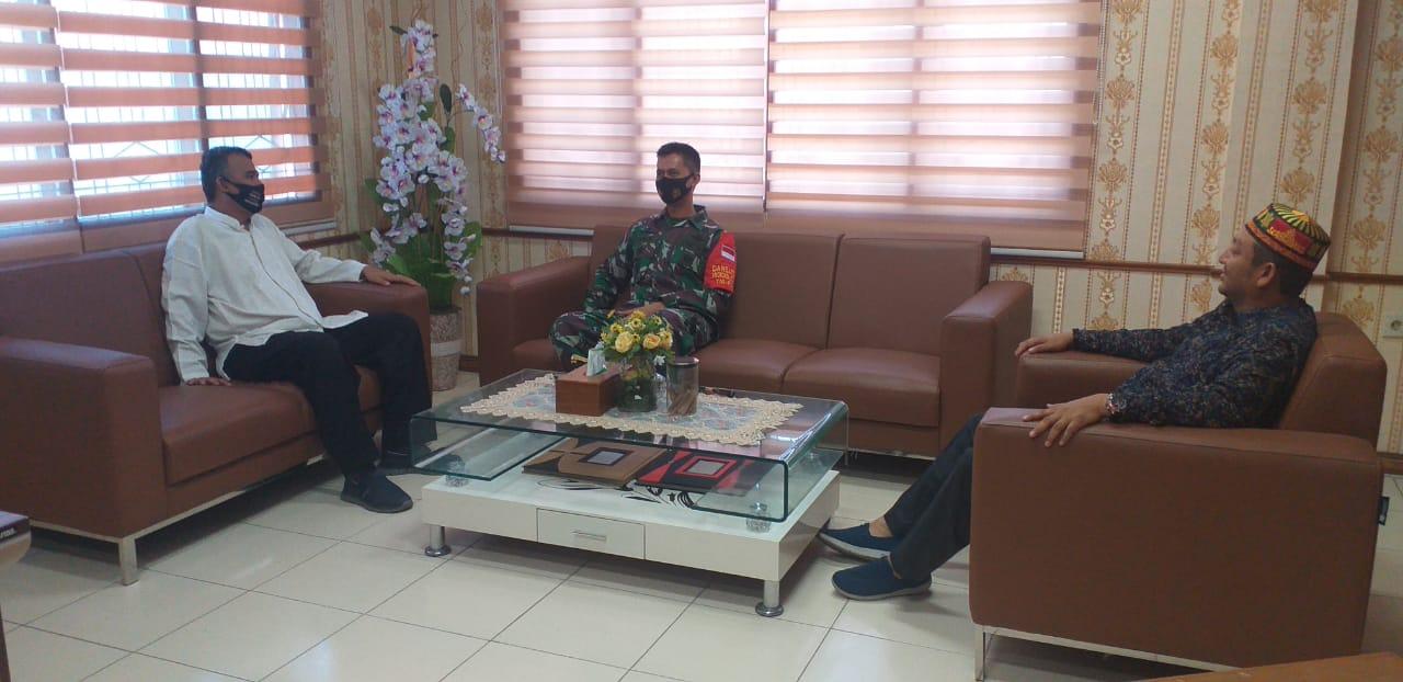 Silaturahim dengan Rektor, Dandim Sampaikan Ini         