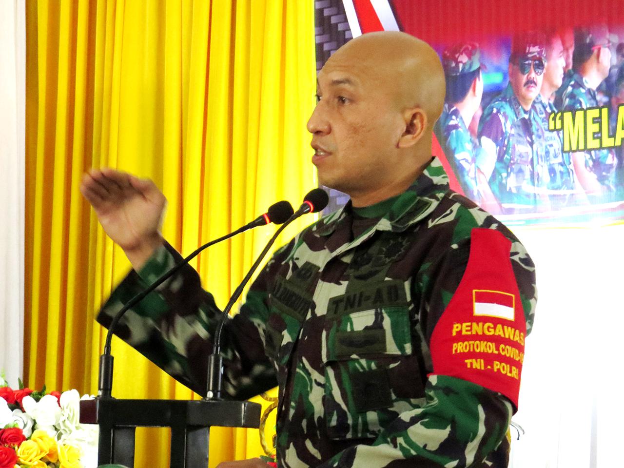 Dandim 0101/BS : Seluruh Komponen Bangsa Punya Peran Besar Memutus Penyebaran Covid 19