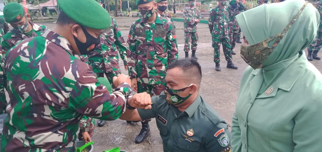 Dandim 0115 / Simeulue Pimpin Korps Raport Kenaikan Pangkat Periode 1 Oktober 2020