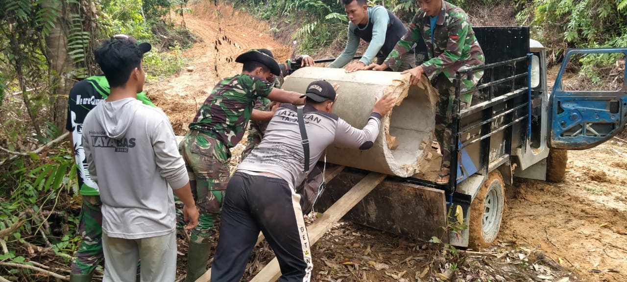 Dengan Sisa Waktu yang Ada, Satgas TMMD Pacu Pengerjaan Sasaran Fisik