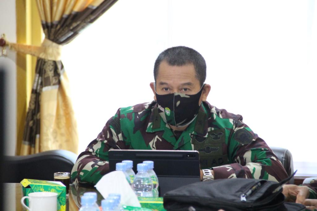 Kapoksahli Pangdam IM Ikuti FGD Kemhan RI Secara Virtual, Pangdam IM Jadi Narasumber