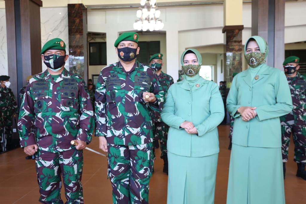 Pangdam IM Terima Laporan Korps Kenaikan Pangkat 34 Perwira