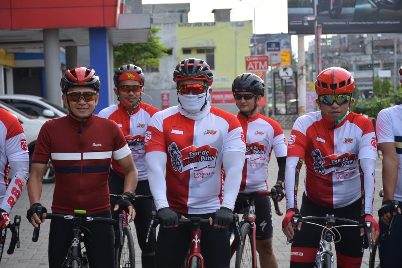 Jaga Fisik, Kasdam IM Fun Bike Takengon Hill Climbing