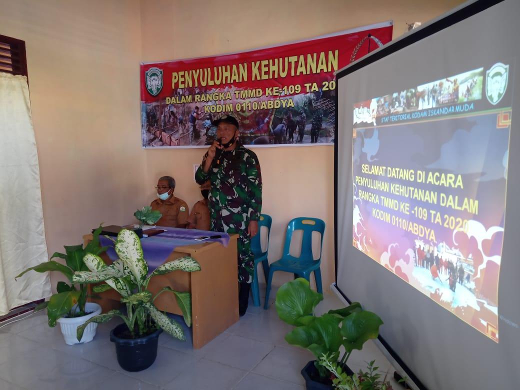Sambangi Kodim Abdya, Tim Wasev (Pusterad) Terima Paparan Dandim 0110/Abdya