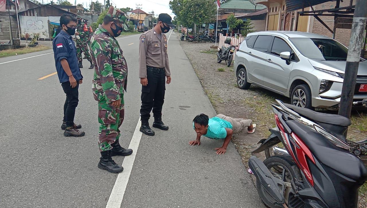 Operasi Yustisi, Satgas Covid 19 Tindak Masyarakakat Yang Tidak Mengikuti Prokes Penggunaan Masker