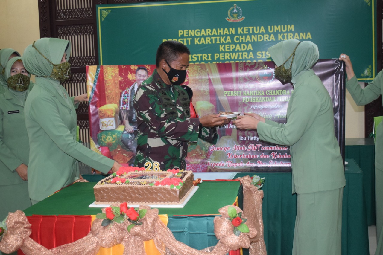 Pangdam IM Ucapkan Ulang Tahun Pernikahan Kasad, Ini Isinya