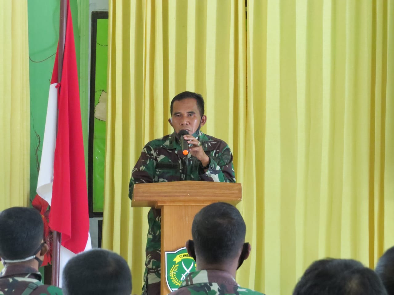Kegiatan Pembinaan RTRW Wilayah Pertahanan Darat Kodim 0106/Ateng