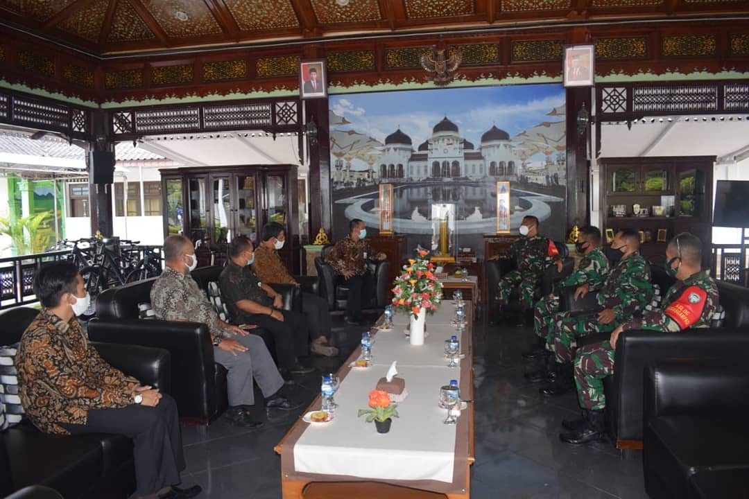 Pangdam IM Terima Audiensi Kakanwil DJBp Provinsi Aceh, Kodam IM Dapat Penghargaan