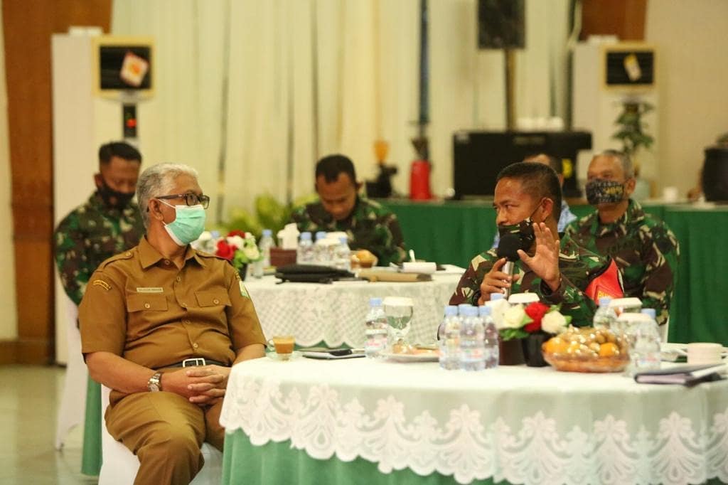 Perkuat Pertahanan Wilayah, Kodam IM Gelar Rakorstra bersama Instansi Terkait
