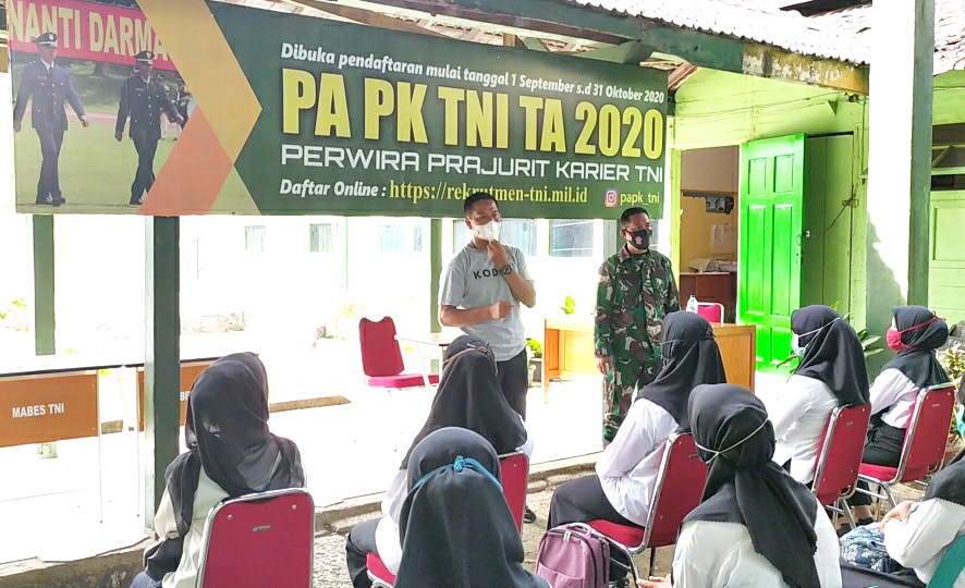 Kodam Iskandar Muda Melaksanakan Penerimaan PA PKTNI Reguler TA. 2020