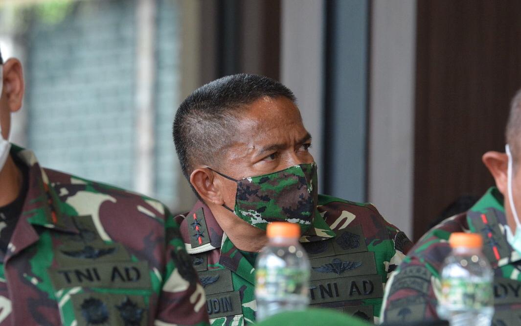 Pangdam IM Hadiri Apel Danrem dan Dandim Terpusat Tahun 2020 di Mabesad
