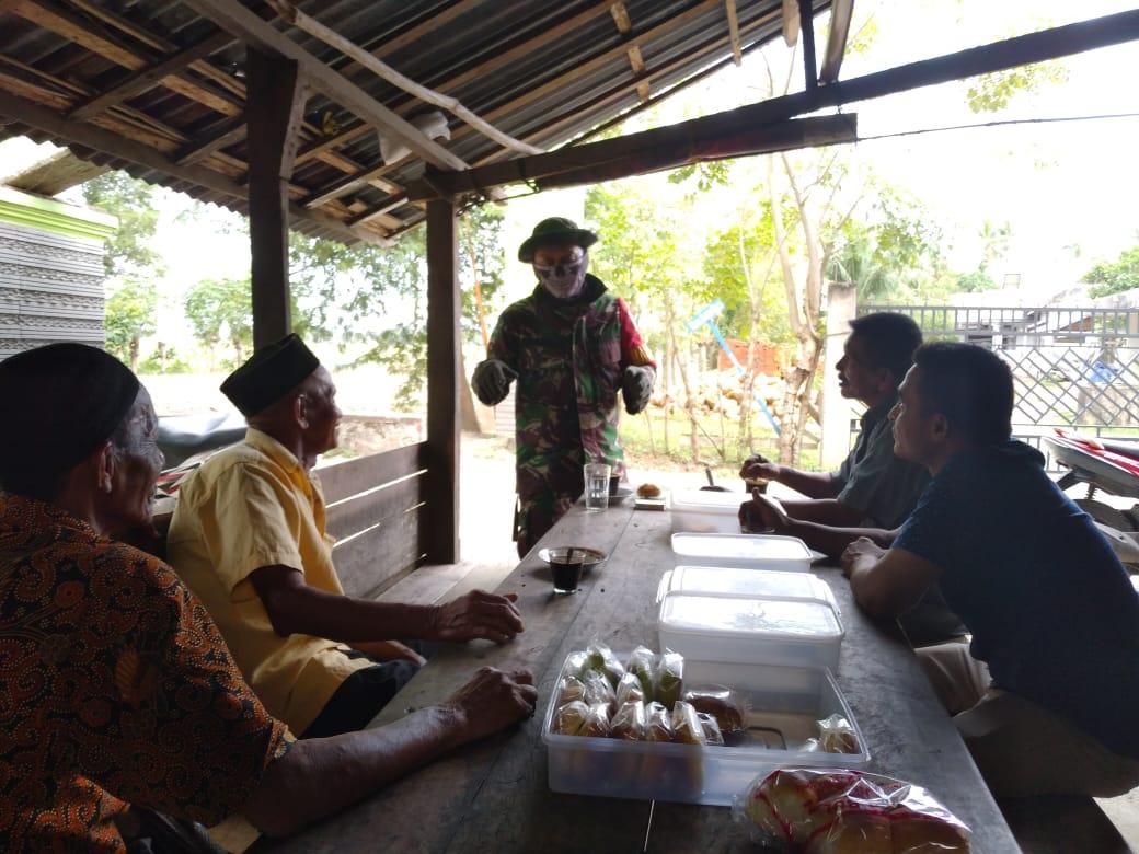 Tandang Babinsa Koramil 22/Simpang Tiga Di Desa Binaan