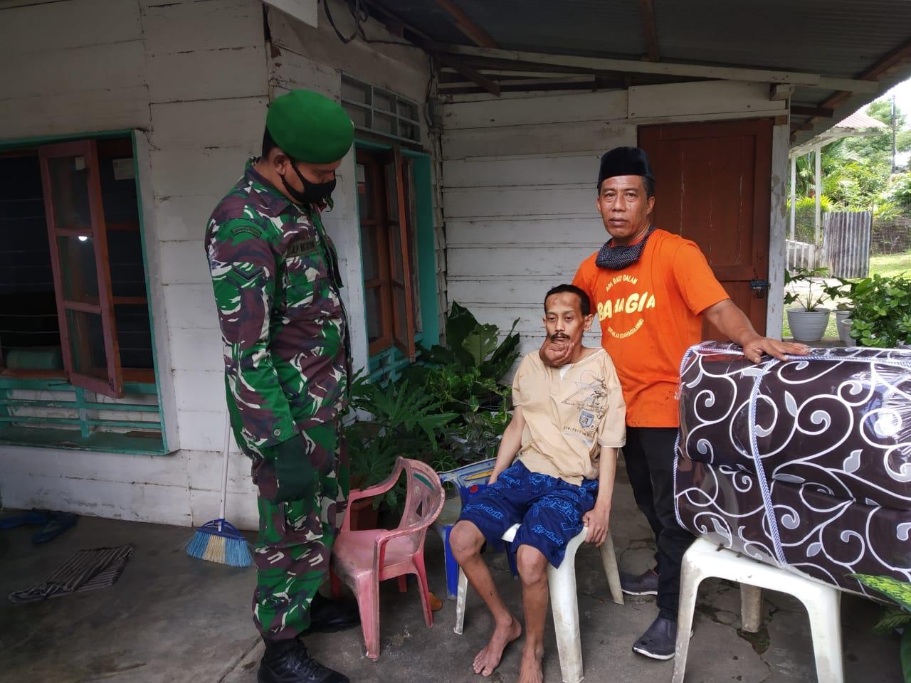 Sinergi Kepedulian Perangkat Desa Beserta Babinsa Untuk Warganya