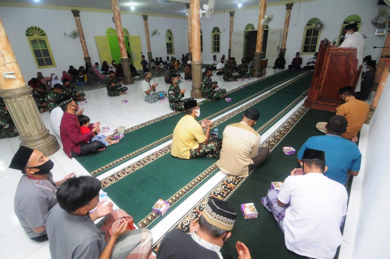 Kodim 0107/Aceh Selatan Peringati Maulid Nabi Besar Muhammad SAW 1442H/2020M